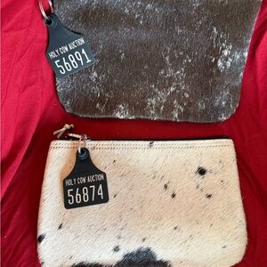Holy Cow New Organizers $101 Cowhide Set -